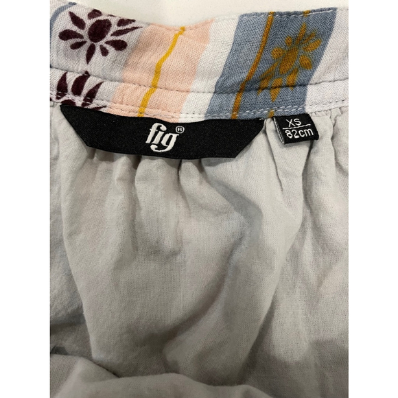 Fig Clothing Boho Cottagecore Prairie Floral Crochet Patchwork Maxi Dress XS - Picture 11 of 16